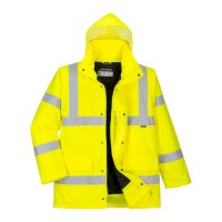 PARKA RESPIRÁVEL DE ALTA VISIBILIDADE AMARELA S461